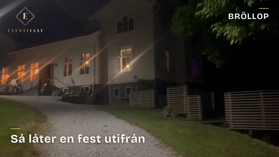 En fest som h&ouml;rs utifr&aring;n lokalen